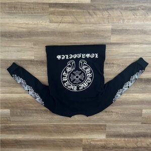 Chrome Hearts Black Long Sleeve Tee